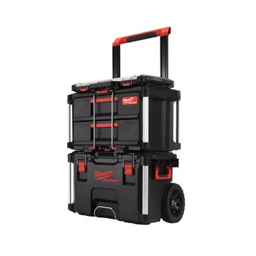Milwaukee PACKOUT Starter-Set 3tlg. Trolley mit Koffer, Organizer, Schubladenbox