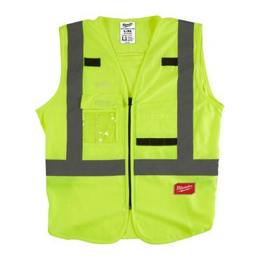 Milwaukee Größe L/XL Warnschutzweste gelb