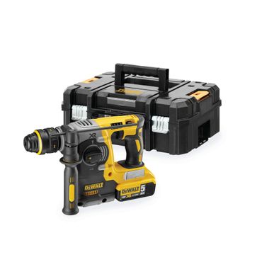 DeWALT Akku-Kombihammer DCH273P2T SDS-Plus mit 2x5,0 Ah Akku+ Lader in TSTAK-Box