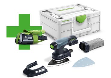 Festool Akku-Deltaschleifer DTSC 400-Basic-ERGO mit 1x 3,1 Ah Akku im Systainer