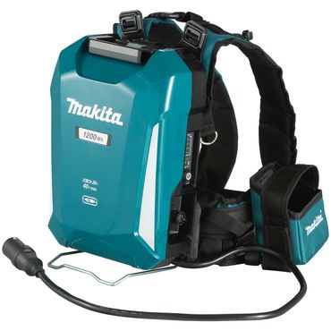 Makita rückentragbarer Akku PDC1200A01 mit Ladegerät