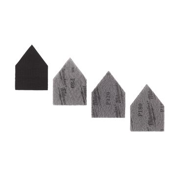 Milwaukee Netz-Schleifblätter-Set inkl. Schleifplattenschoner 67 x 92 mm 13tlg.