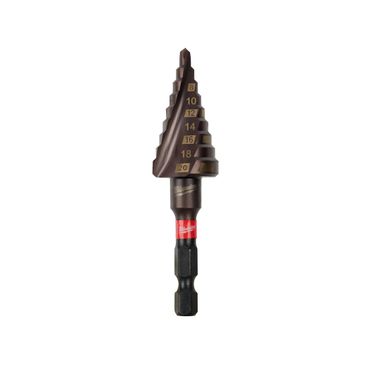 Milwaukee Shockwave Stufenbohrer 4-20 mm / 2-mm Stufen
