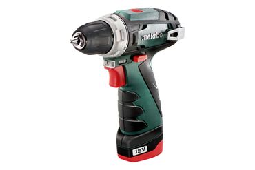 Metabo Akku-Bohrschrauber PowerMaxx BS 2x 2,0 Ah und Ladegerät im Koffer