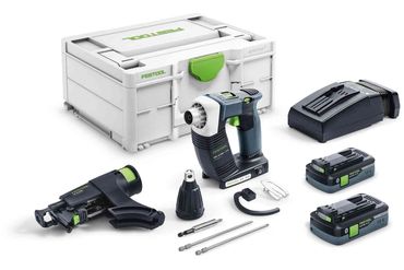 Festool Akku-Bauschrauber DWC 18-2500 HPC 4,0 I-Plus DURADRIVE, 2x 4,0 Ah + Lader im Systainer