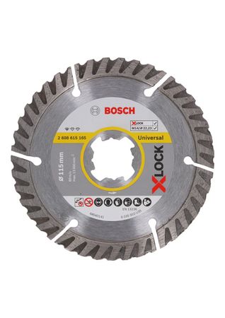 Bosch Diamanttrennscheibe X-LOCK Standard for Universal, 115 im Doppelpack