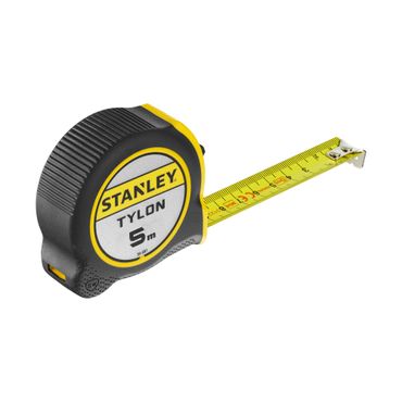 Stanley Taschenrollbandmaß Tylon Länge 5 m Breite 19 mm mm/cm EG II Kunststoff Doppelendhaken