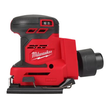 Milwaukee Akku-Schwingschleifer M18BQSS-0 ohne Akku und Ladegerät im Karton