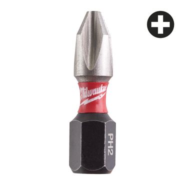 Milwaukee Schrauberbit SHOCKWAVE (25er Pack) PH2 / 25 mm