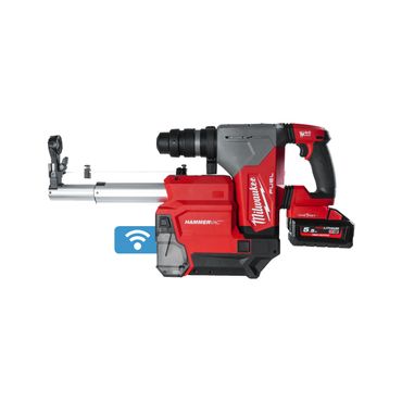 Milwaukee ONE KEY  Akku-Kombihammer + Staubabsaugung M18ONEFHPXDEL-552C