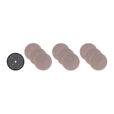 Milwaukee Schleifblätter-Set Netzstruktur für Exzenterschleifer 150 mm 3 x K80, 3 x K120, 3 x K180, 1 x Zwischenplatte