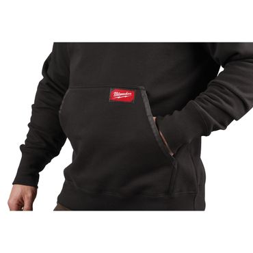 Milwaukee Arbeits-Kapuzenpullover schwarz WHB-M