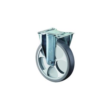 Bs rollen Bockrolle  Rad-Ø 80 mm Tragfähigkeit 100 kg thermoplastisch Kunststoff Platte L104xB80 mm