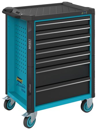 Hazet Werkzeugwagen  B785xT518xH1020mm 540 kg 7 Schubladen Stahlblech