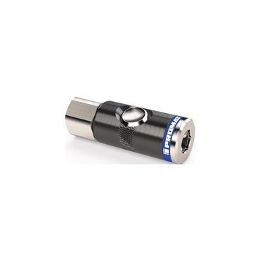 Promat Druckknopf-Sicherheitskupplung  DN 7,4, Innengewinde Aluminium Gewinde G 1/4" 11,89 mm