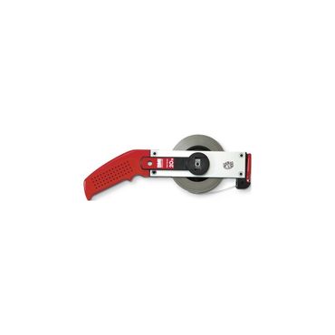 Bmi Rahmenbandmaß ERGOLINE Länge 50 m Bandbreite 13 mm A mm/cm EG II Aluminium weiß Stahlmaßband