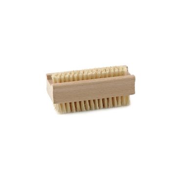 Handwaschbürste Holz doppelseitig Naturfibre