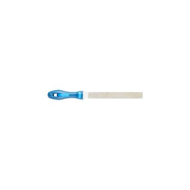 Pferd Diamant-Werkstattfeile  Länge 200 mm Querschnitt 22,5 x 5,5 mm Hieb D151 2K-Ergo