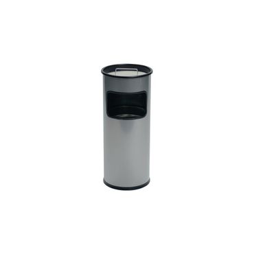 Durable Kombiascher  Ø260xH620mm silber Stahlblech