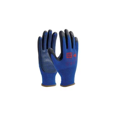 Pro fit Nitril-Feinstrickhandschuh NI-Thermo Größe 11 blau  EN 388, EN 407, EN 511 PSA-Kategorie II, VE: 12 Paar