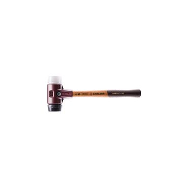 Halder Schonhammer SIMPLEX Länge 330 mm Kopf-Ø 40 mm mittelhart schwarz / weiß