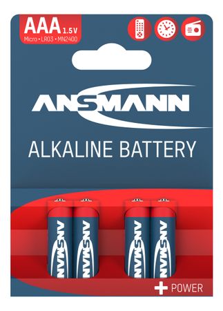 Ansmann Batterie  1,5 V AAA-AM4-Micro 1200 mAh LR03 4903