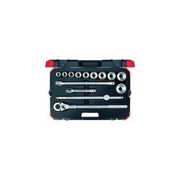 Gedore red Steckschlüsselsatz R7800 4014 14-teilig 3/4" Schlüsselweiten 22-50 mm Anzahl Zähne 24 6-Kant