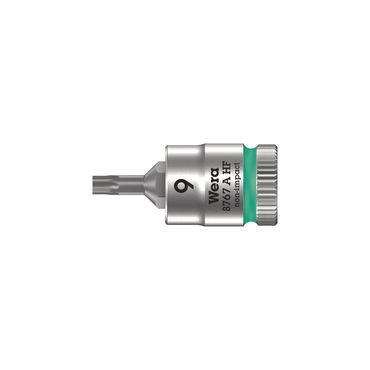Wera Steckschlüsseleinsatz 8767 A HF TORX® 1/4" T9 Länge 28 mm