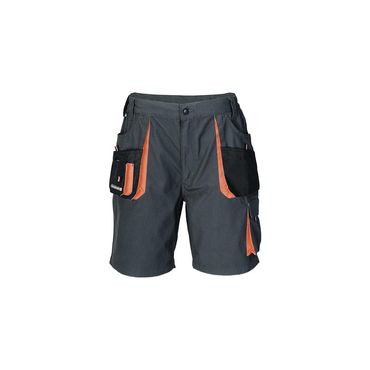 Terratrend Herrenshorts  Größe 48 dunkelgrau/schwarz/orange