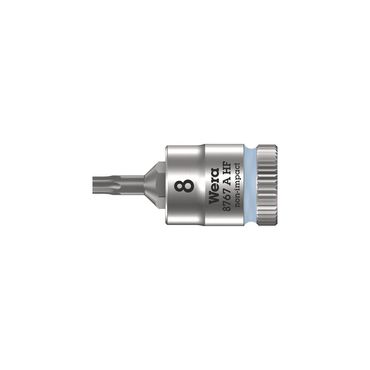 Wera Steckschlüsseleinsatz 8767 A HF TORX® 1/4" T8 Länge 28 mm