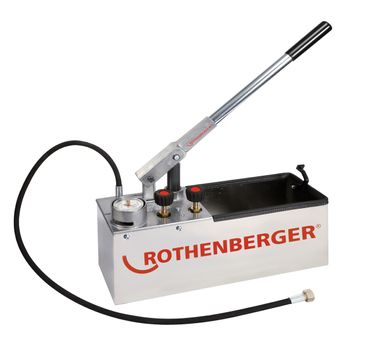 Rothenberger Prüfpumpe für Wasserleitungen RP 50S Inox, manuell