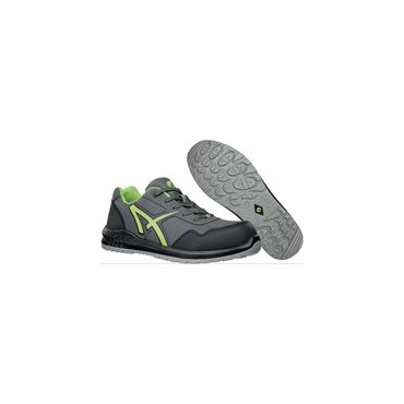 Albatros Sicherheitsschuh DRIFTER GREEN LOW Größe 43 grau/grün EN ISO 20345:2011 Mikrofaser/Ripstop-Gewebe