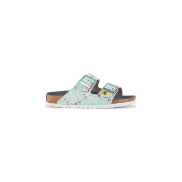 Birkenstock Sandale Arizona ESD Größe 40 flower field mint Birko-Flor® EN 61340