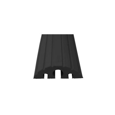 Schlauch- und Kabelbrücke  L1200xB210xH65mm Vollgummi schwarz
