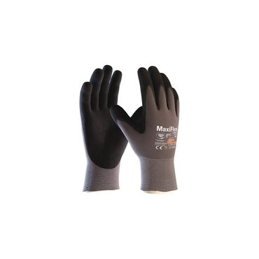 Atg Handschuhe MaxiFlex® Ultimate AD-APT® 42-874 Größe 7 grau/schwarz  EN 388 PSA-Kategorie II, VE: 12 Paar