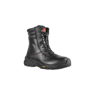 U.power Sicherheitswinterstiefel LEOPARD Größe 46 schwarz S3 HRO CI SRC EN ISO 20345 Glattleder