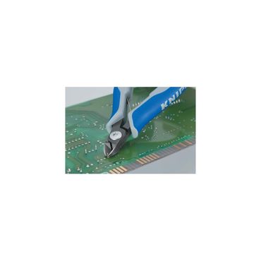 Knipex Präzisions-Elektronik-Seitenschneider  Länge 125 mm Facette ja, sehr klein poliert