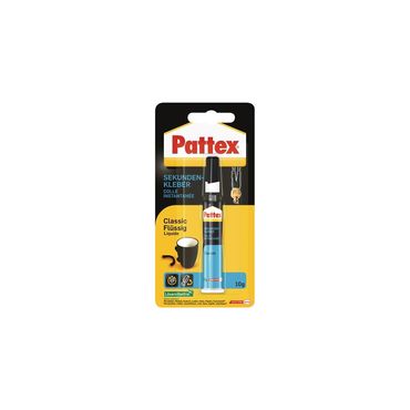 Pattex Sekundenkleber flüssig  10 g  farblos, VE: 12