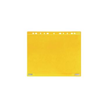 Tarifold Magnetische Sichttasche  B265xH315mm gelb für Format DIN A4
