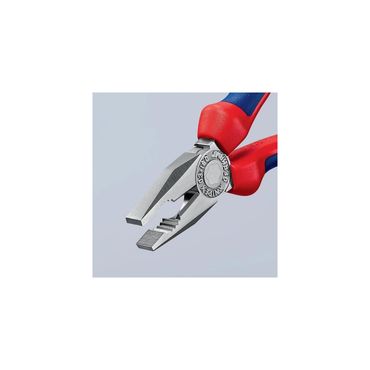 Knipex Kombizange  Länge 180 mm verchromt Mehrkomponentenhüllen
