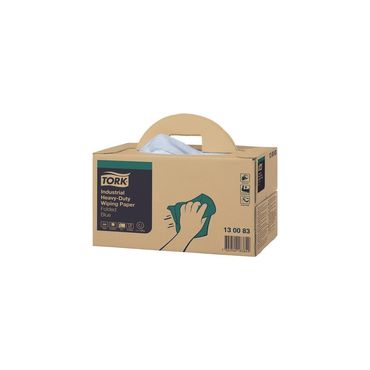 Tork Putztuch TORK 130083 L324xB385ca. mm blau 3-lagig, geprägt