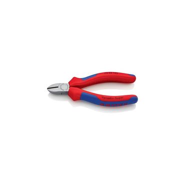 Knipex Seitenschneider  Länge 125 mm Kopf poliert Mehrkomponenten-Hüllen max. 1,5 mm