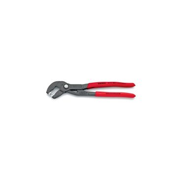 Knipex Schlauchschellenzange  Gesamtlänge 250 mm Kopf grau atramentiert Kunststoffüberzug