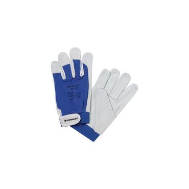 Promat Handschuhe Donau Größe 11 natur/blau  EN 388 PSA-Kategorie II, VE: 12 Paar