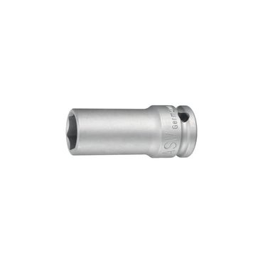 Asw Kraftschraubersteckschlüsseleinsatz 740 L 3/4" 6-Kant Schlüsselweite 22 mm Länge 95 mm