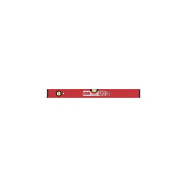 Bmi Wasserwaage SUPERSTAR 80 cm Aluminium rot ± 0,5 mm/m mit Magnet