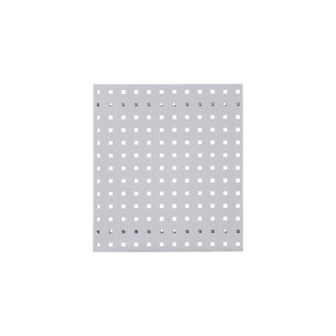 Rasterplan Lochplatte  B450xL500mm lichtgrau, RAL 7035