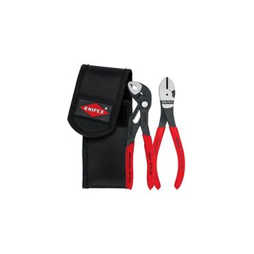 Knipex Zangensatz Minis Inhalt 2-teilig  Gürteltasche 390 g