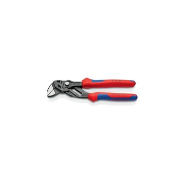 Knipex Zangenschlüssel  Länge 180 mm schwarz atramentiert Spannweite 40 mm Mehrkomponenten-Hüllen