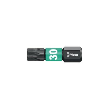 Wera Bit 867/1 IMP DC T30 Länge 25 mm 1/4" C6,3 Impaktor, DC